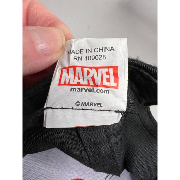 Marvel Dead Pool Cap  OS Adjustable Black - Picture 7 of 14